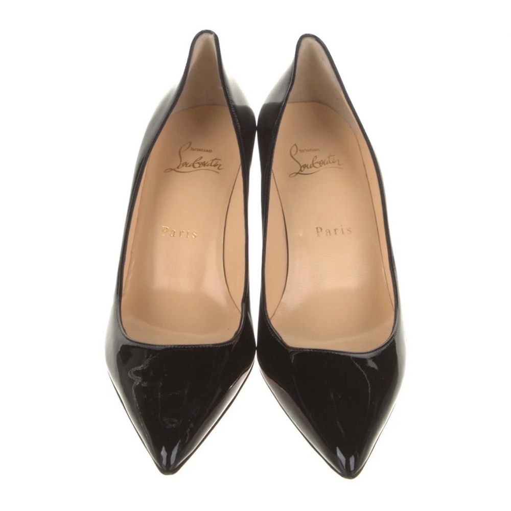 Christian Louboutin Patent Black Heels 70mm *Brand New* - Picture 2 of 4